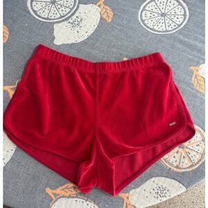 Hollister Red velvet  Athletic Lounge Shorts Women’s Medium